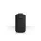 Yousave Accessories Hull OnePlus One Black Lichee PU Leather Case Cover Pouch (Wireless Phone Accessory)