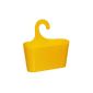 Wohnidee Shop Shower basket with hooks for yellow and 12 other colors to choose (household goods)