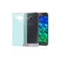 Clear Gel Case Turquoise Samsung Galaxy Core Prime SM-G360 + Stylus + 3 Movies OFFERED (Electronics)