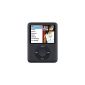 Apple iPod Nano 3 MP3 players (incl. Video function) 8 GB Black (Electronics)