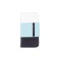 Kyasi Flip Case iPhone 5C Tricolore Blue - Periwinkle (Wireless Phone Accessory)