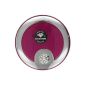Danielle magnifying round Pocket mirror with Swarovski elements Black 9 cm (Health and Beauty)