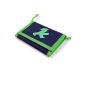 Ampelmann 108104805 - Money bag with walkers cash cow, blue / green (Luggage)