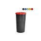 Kufa 60L waste sack stand with flat lid (red) (household goods)
