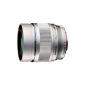 Olympus M.Zuiko Digital ED 75mm 1: 1: 8 Lens for Micro Four Thirds lens mount (150 mm KB) Silver (accessory)