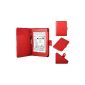 Amazon Kindle Paperwhite case / cover / case / cover for Amazon Kindle Paperwhite + --- PEN (RED / RED)