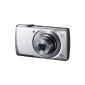 Canon PowerShot A3500 Digital Camera (16 Megapixel, 5x opt. Zoom, 7.6 cm (3 inch) screen, image stabilization, DIGIC 4 with iSAPS) Silver (Electronics)