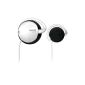 Philips SHS3300 Ear-Clip Headphones (27 mm speaker driver, 1.2m cable length) White (Electronics)