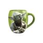 Star Wars Yoda Mug May The Force Be With You - green, printed, ceramic, capacity: 532 ml, in a gift box..  (Household goods)