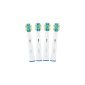 Braun Oral-B brush heads deep cleaning, 4 Pack (Health and Beauty)