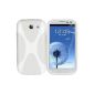 mumbi X TPU Silicone Case for Samsung Galaxy S3 i9300 / S3 Neo shell pure white opaque (Accessories)