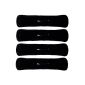 Hair Twister 4-pack black velvet hair band hair accessories hair jewelry (Personal Care)