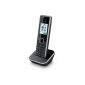 Telekom Sinus 206 pack cordless extension handset (150 phone book entries, monochrome graphic display) (Electronics)