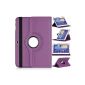 Donzo Structure 360 ​​Flip Case for Samsung Galaxy Tab P5200 3/5210 with stand function purple (Accessories)