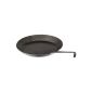 Turk 65228 Wrought iron skillet with Hook Handle, 28 cm (household goods)