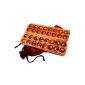 HUS BAO Large Butterfly - from Samenaholz with magnetic lock - with jewels and Asian storage bag for the game - Halbedelstein game gem game (toy)