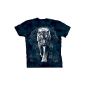 Adult T-Shirt The Mountain Hunting White Tiger (Clothing)