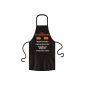 Proverbs Fun BBQ Apron: My Grill laws (household goods)