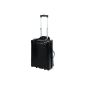 Trolley suitcase style black croco (Luggage)