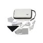 Deluxe Accessories Pack 12 in 1 / transport bag for Nintendo 3DS New (New Nintendo 3DS - 2015) - White (Video Game)