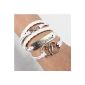 1pcs Bracelet Jewelry Heart Infinite One Direction Brazilian Leather friendship Of Infinity (Jewelry)