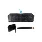 iKross Rechargeable Wireless Bluetooth Keyboard Stand with detachable device and soft pocket for mobile phone and smartphone tablet with Bluetooth capability Apple® iPhone as iPad, Samsung Galaxy Tab Note S4 S5, Acer Iconia tablet, Lenovo tablet, and (Electronics )
