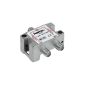 Hama Fully shielded satellite distributor (2-fold) 44126 - approach for Sky + receiver