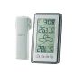 Technoline Temperature Station WS 9130, gray-black, 2-piece consisting of station and sensor (household goods)