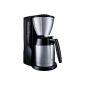 Melitta M728 BK SST Single5 Therm coffee filter machine u. Thermobecher -Tropfstopp black / stainless steel (houseware)