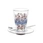 Ritzenhoff 2610008 Latte Macchiato glass saucer Weirich F11 (household goods)