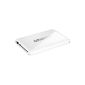 Platinum MyDrive 500GB External Hard Drive (6.4 cm (2.5 inches), 5400rpm, 8MB cache, USB 2.0) for Mac White (Personal Computers)