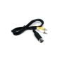 Megadrive AV RCA cable (only for Megadrive 1) (Video Game)