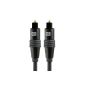 XO Digital Optical Toslink Cable 2m / 2 Metre Premium Install Series - suitable for PS3, PS4, Xbox One, SkyHD, LCD, LED, Plasma, Blu-ray, Home Cinema System, AV Amps ect.  (Electronics)