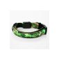 IDACA Necklace Bright LED Flashing Dog Night Security 30-50cm (Camouflage)