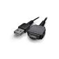 ABC Products® USB Data Cable VMC-MD1 cable for Sony Cyber-shot DSC-F88, G3, H3, H7, H9, H10, H50, N1, N2, P100, P120, P150, P200, T2, T5, T9, T10, T20, T30, T50, T70, T75, T77, T90, T100, T200, T300, T700, TX1, W50, W55, W80, W85, W90, W110, W120, W130, W150, W170, W200, W300, WX1 Cybershot Digital Cameras (Electronics)