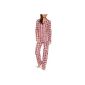ESPRIT bodywear Women's Pajamas P3355 / X-MAS GIFT, checkered (Textiles)