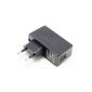 FlySky LA-520 charger 5V / 2A power for USB cable European model - ideal phones, tablets, all makes Raspberry Pi Micro USB cable + (Electronics)