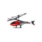 JCL Powerflizz XR-903 RC Helicopter Mini helicopter red, with LED spotlights and infrared remote control (Toys)