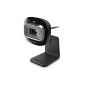 Microsoft LifeCam HD 3000 HD Webcam 720p wired 4 megapixel 16: 9 TrueColor Technology Black (Personal Computers)