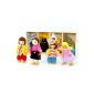 Freda rosé dolls family timber bending dolls with interchangeable clothes 4 dolls (toys)