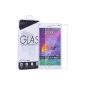 Ultra clear protective glass made of hard glass bullet-proof glass screen protection glass tempered glass sheet of Liamoo (Samsung Galaxy Note 4) (Electronics)