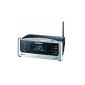 Sangean RCR-7 WF Internet Radio (LCD, SD / MMC card reader) Black / Silver (Electronics)
