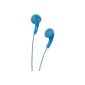JVC - HA-F150-A - Gumy earphones for iPod 6G / iphone / ipad - cord: 1M - Blue (Electronics)