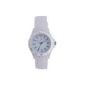 Reflex - SR006 - White Silicone clock / watch unisex (clock)