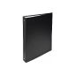 Shower Ring Binder / 51371E A4 black (Office supplies & stationery)