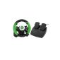 Play on V8 + steering wheel steering wheel + foot pedal with vibration for xBox (Electronics)