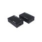 Andoer 1080P HDMI Converter Balun Extender CAT5E / CAT6 control transmitter receiver dual IR 50m (Electronics)