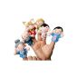 Culater® 6pcs New Family Members Small Finger Puppet Soft Plush Toys (Toy)