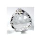 Crystal ball 40mm - 30% PbO lead crystal full-cut crystal feng shui 