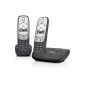 Gigaset A415 Duo A DECT cordless phone with answering machine, incl. 1 additional handset (Electronics)